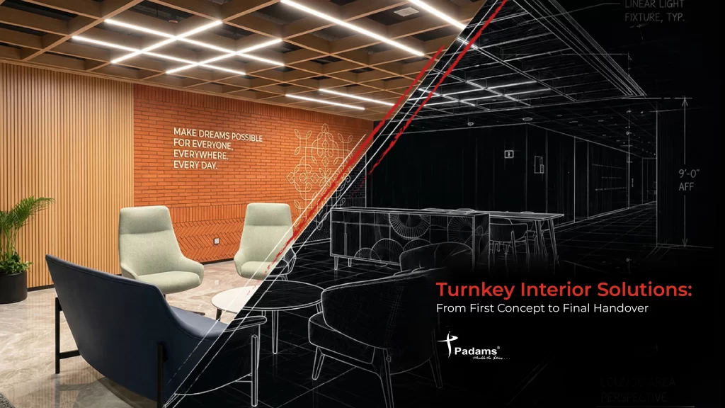 Turnkey Interior Solutions: From First Concept to Final Handover
